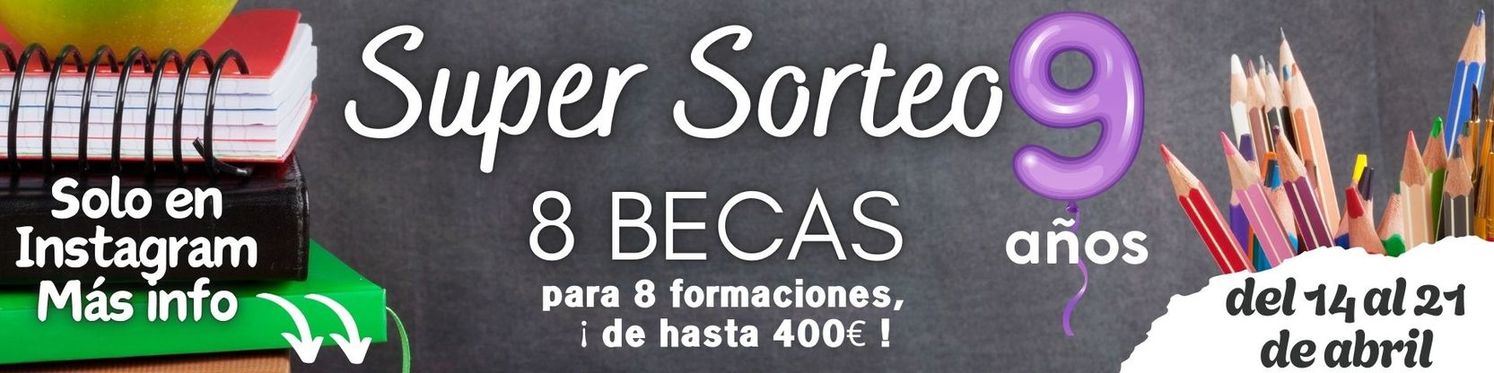 Imagen del sorteo del 9 aniversario