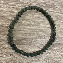 [MI247] Pulsera Jade canadiense  4 mm